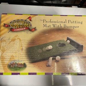 Professional golf putting mat- still wrapped
